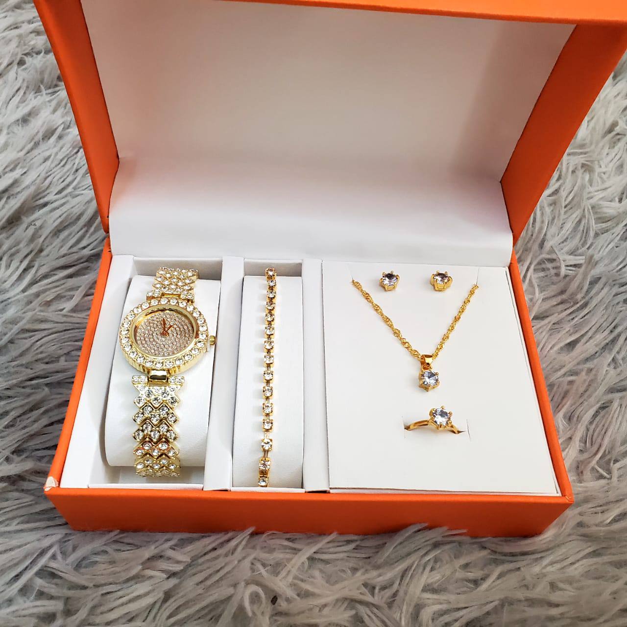 LADIES 5 PC GIFT SET
(Geneva - Simple)