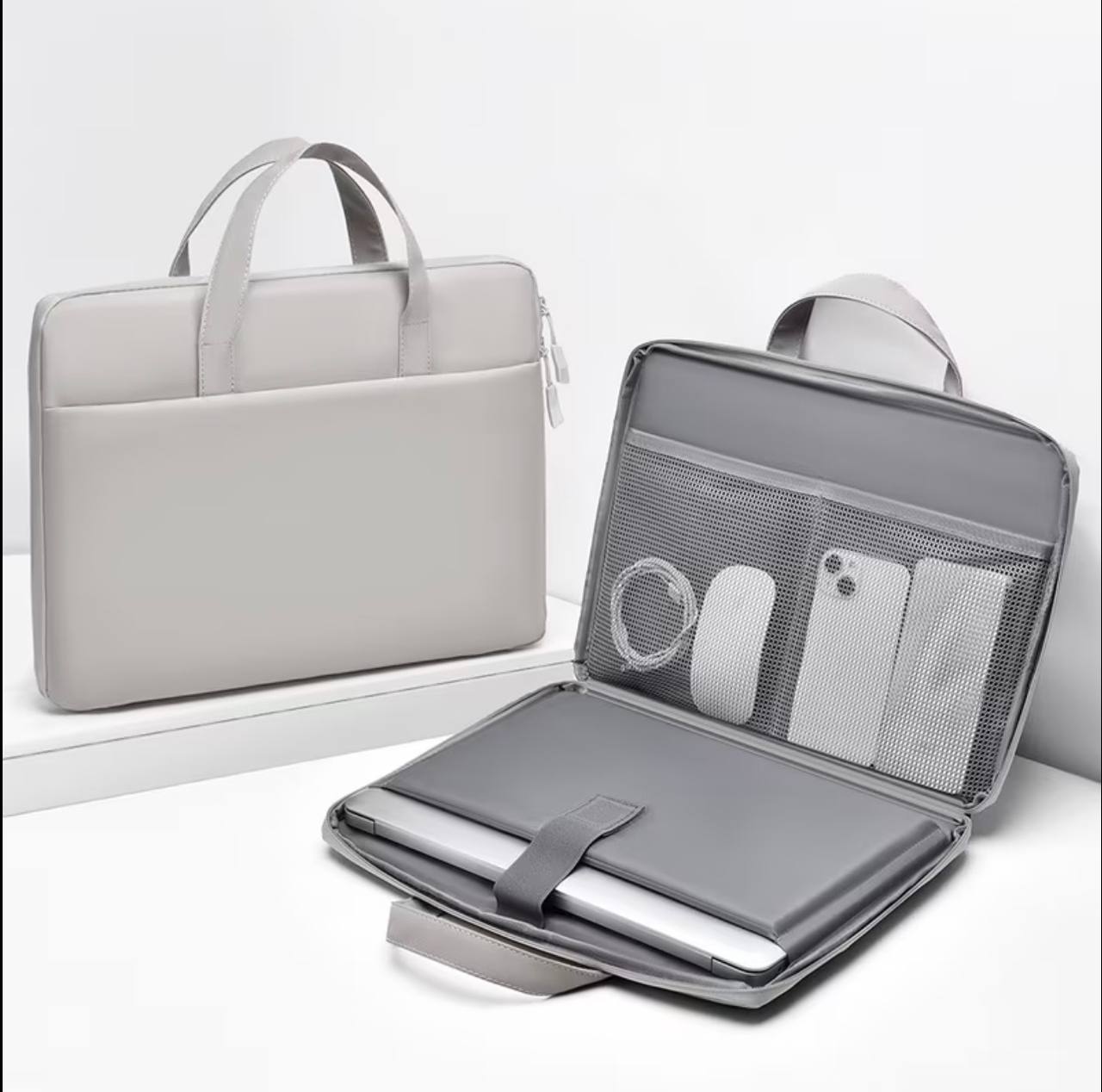 Laptop Bag Computer Bag 13/14/15,6 Inch  Waterproof Computer Sleeve Messenger Bag With Shoulder Strap Briefcase For MacBook Air/MacBook Pro/Surface laptop/ Dell, HP, Lenovo laptop, for Women Computer Bags For Men laptop bag