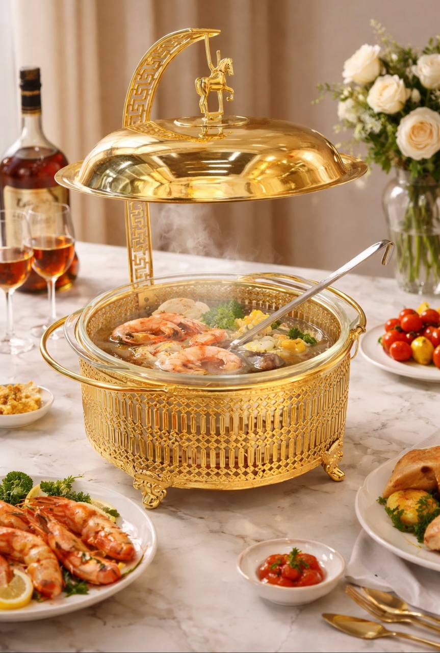 Modern Table top Chaffing dish / Food warmer.