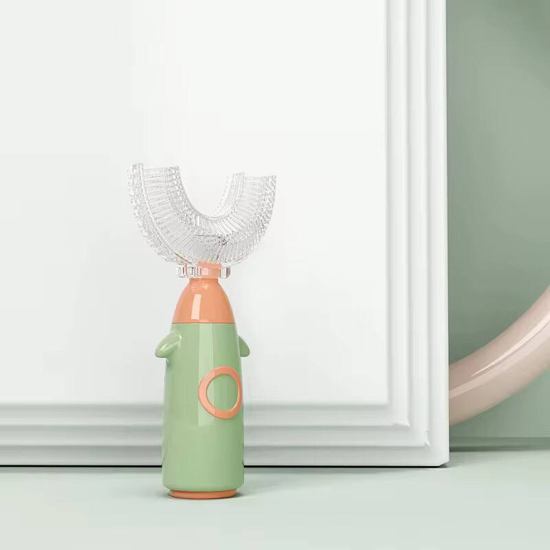 Children U-shaped Toothbrush Silicone Washable Manual Cleaning Tooth Brush Oral Care Teeth Whitening Oral Care for kids