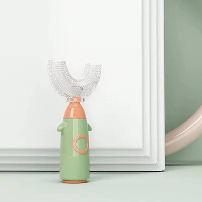 Children U-shaped Toothbrush Silicone Washable Manual Cleaning Tooth Brush Oral Care Teeth Whitening Oral Care for kids