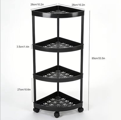 4 Tiers Corner Storage Rack