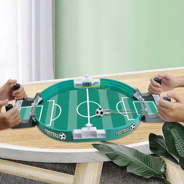 Mini Tabletop Soccer Game Kit Early Educational Football Table Board