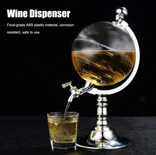 Globe wine dispenser