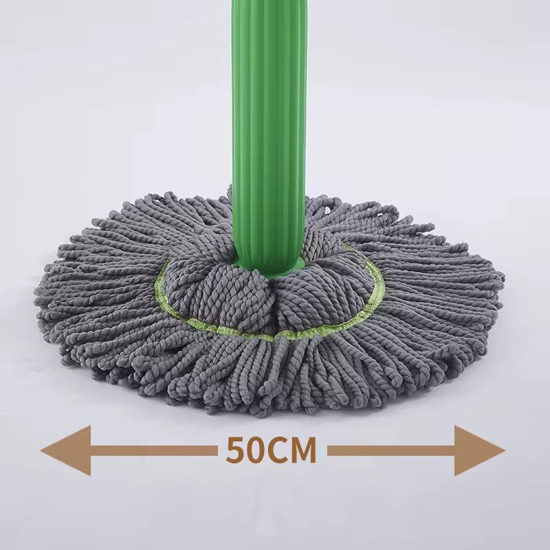 Microfiber self squeeze mop with stainless steel handle
