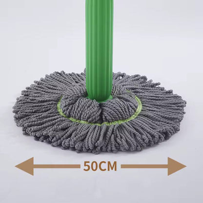 Microfiber self squeeze mop with stainless steel handle