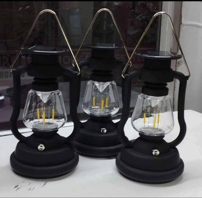 3 in 1 Solar/Rechargeable /Manual Lantern Lamp