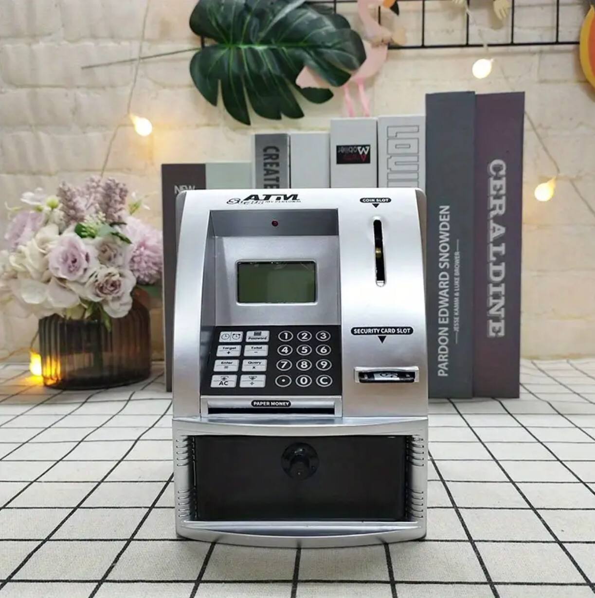 Mini ATM kids saving bank