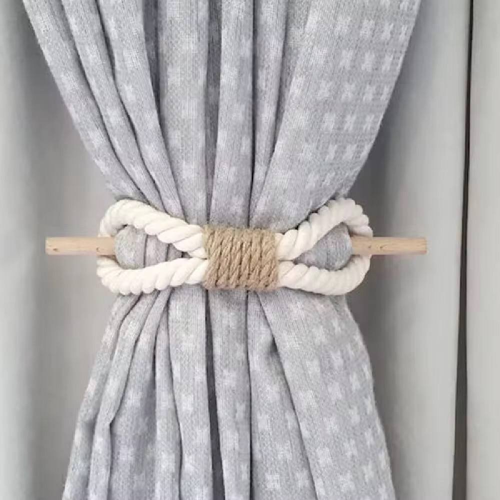 Curtain Tiebacks Rustic Holdbacks 
2pcs