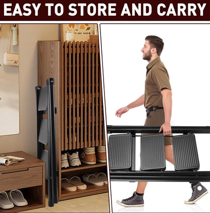 4 STEPS PORTABLE FOLDING LADDER