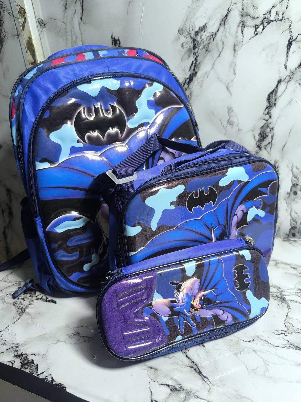 3in1 Cartoon theme School Backpack