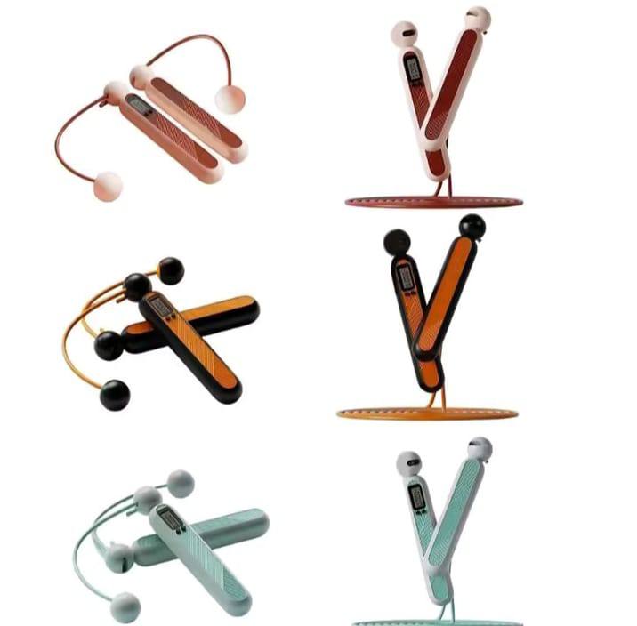 Counting cordless skipping rope