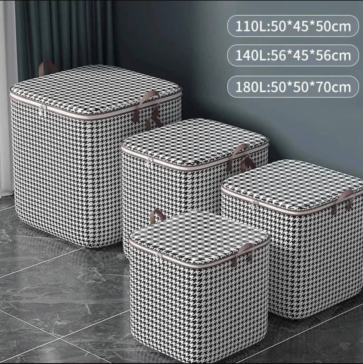 Large Capacity Quilt Duvet/Closet Organized