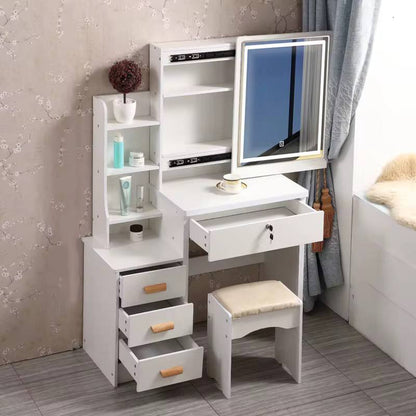 Makeup Desk with Sliding Mirror
Without lighting