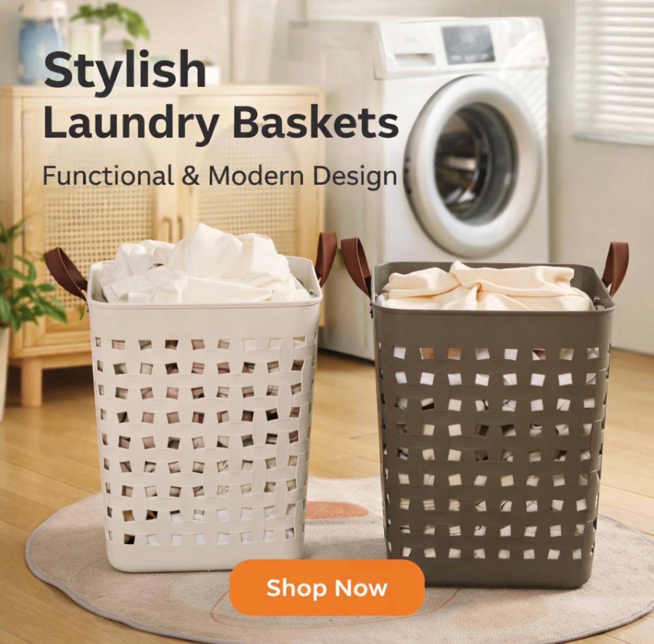 Modern Laundry Basket