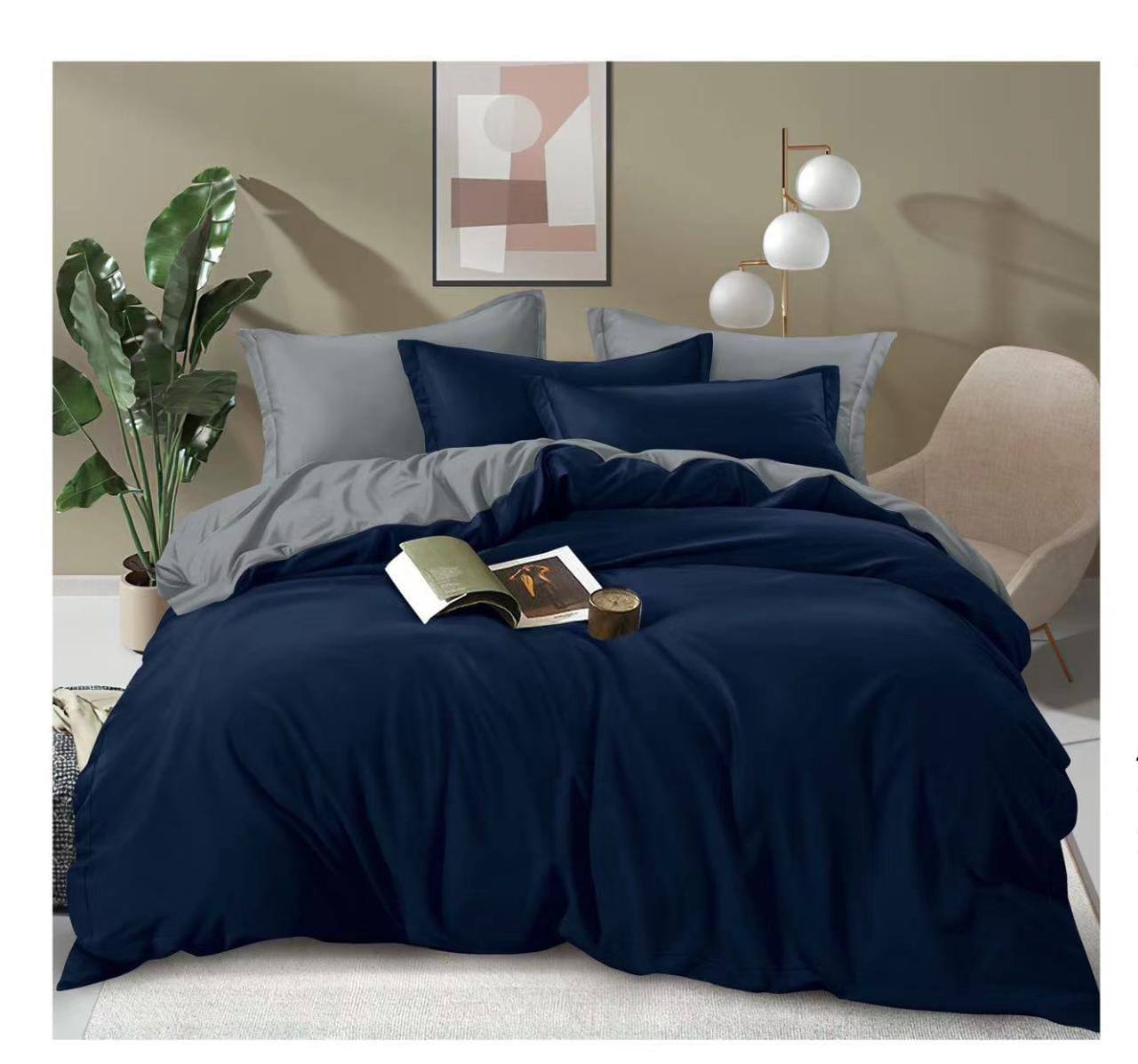 Plain Double sided color Cotton Duvet covers