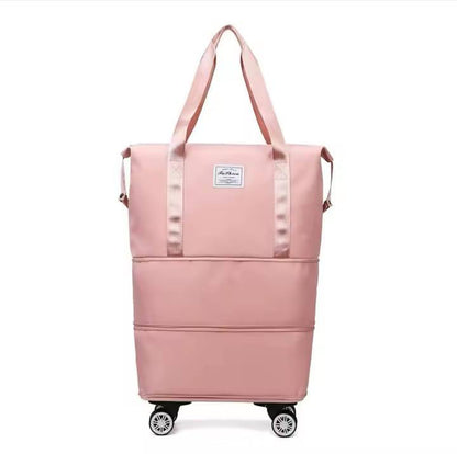 Movable travelling travelling duffle bag