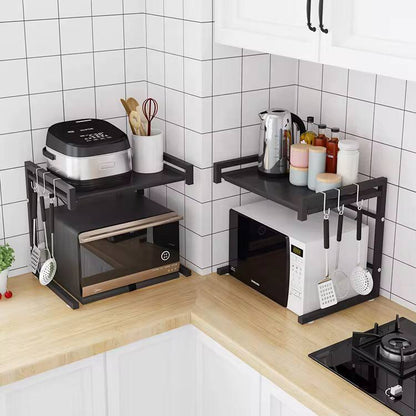 Heavy gauge 40-65cm Extending over the microwave metallic rack