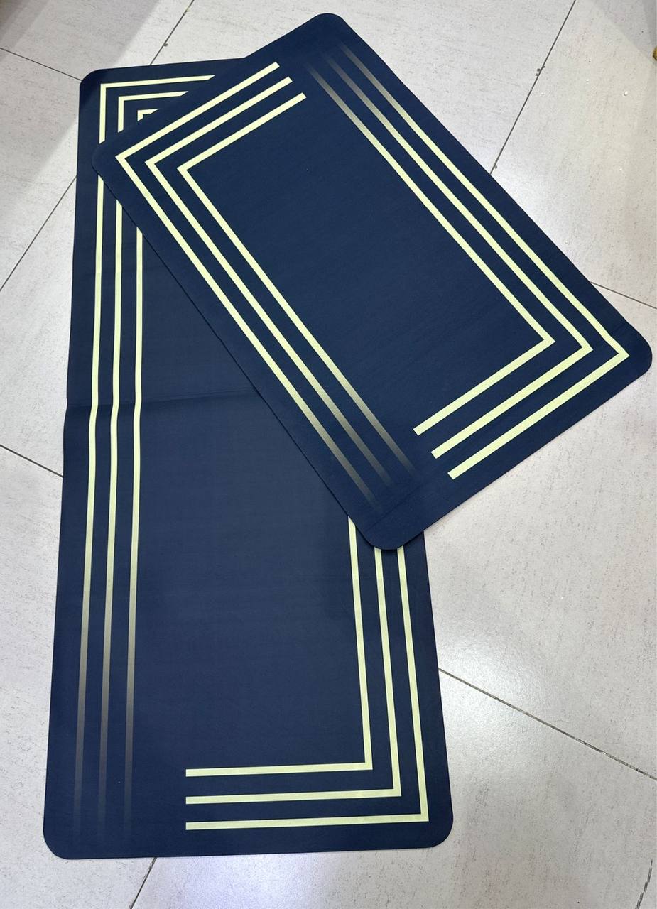 2 pc rubber kitchen mats