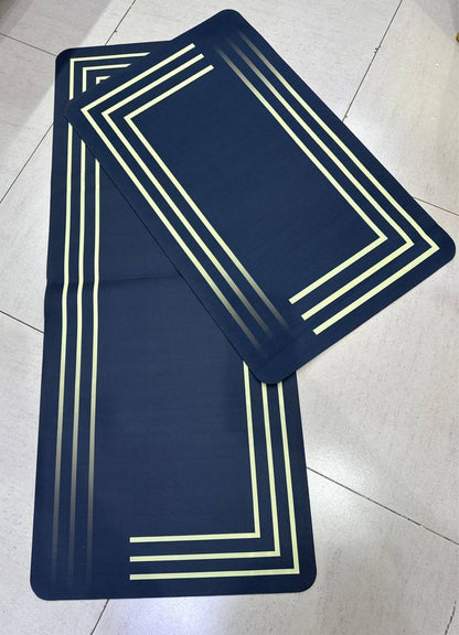 2 pc rubber kitchen mats