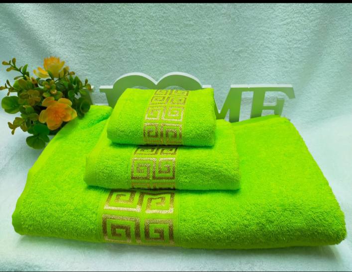 Egyptian 3 pc Cotton towels