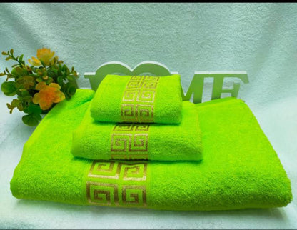 Egyptian 3 pc Cotton towels