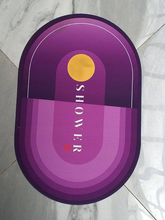 Rubber Antislip Bathroom Door Mat