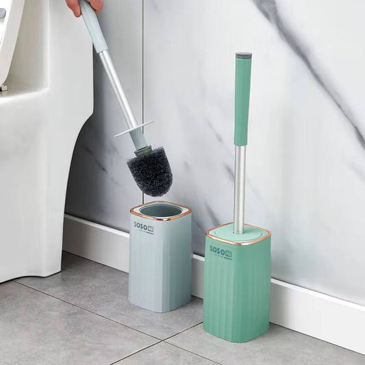 Wall mounted high quality toilet cleaning brush set with holder