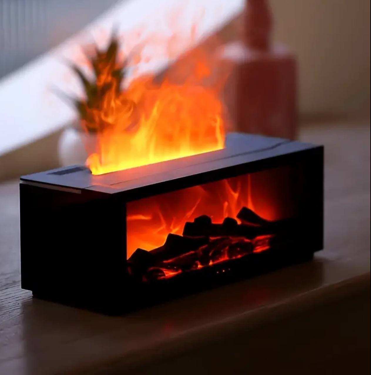 Dynamic Flame Fireplace Essential oil Diffuser/Humidifier