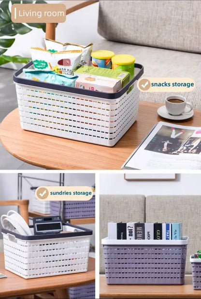 Large size storage baskets