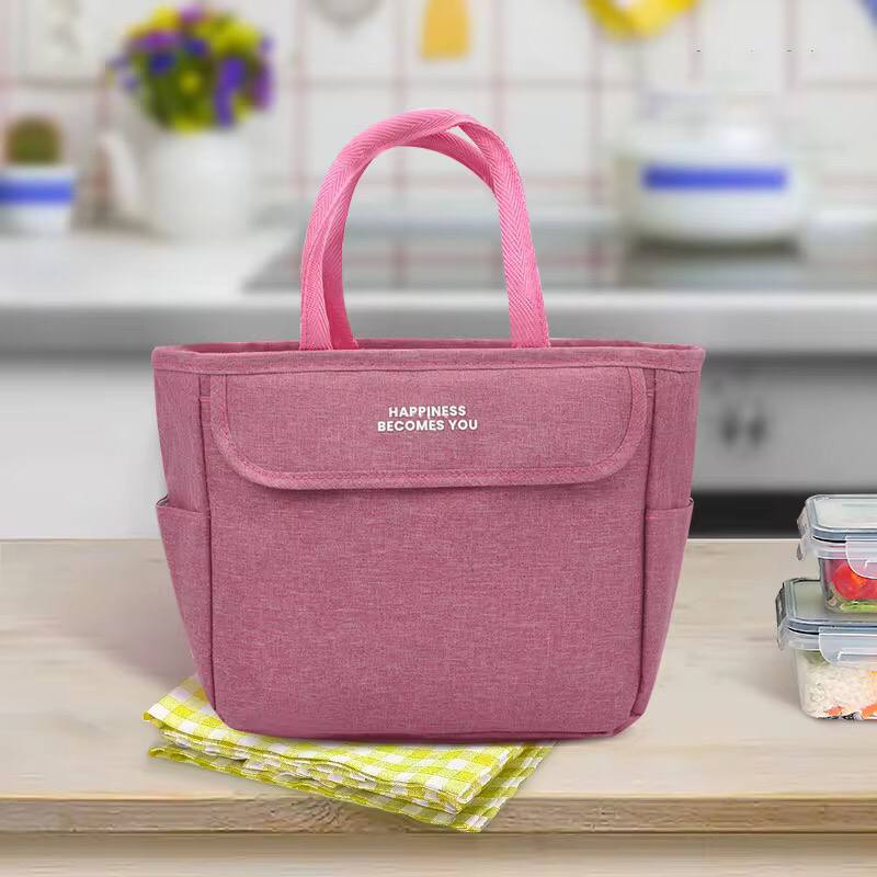 Thermal insulated lunch bag for women