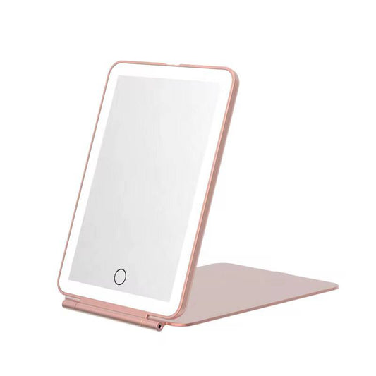 rechargeable LED travel tablet vanity mirror