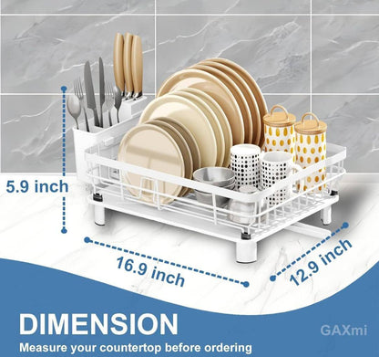 All in 1 over sink kitchen rack dish drainer