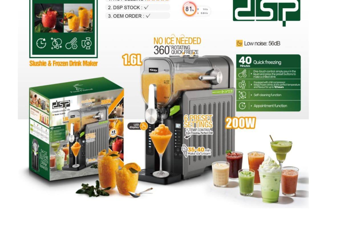 Slushie & Frozen Drink maker.