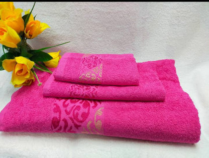 Egyptian 3 pc Cotton towels