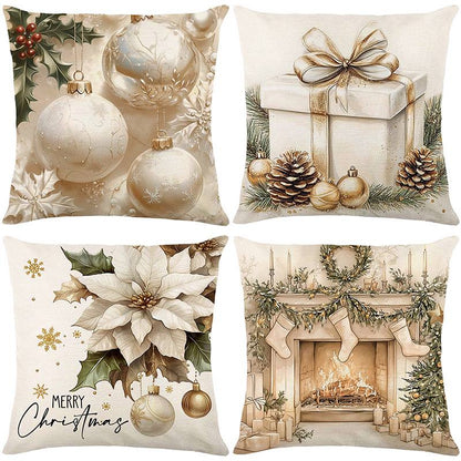Christmas  themed pillow cases