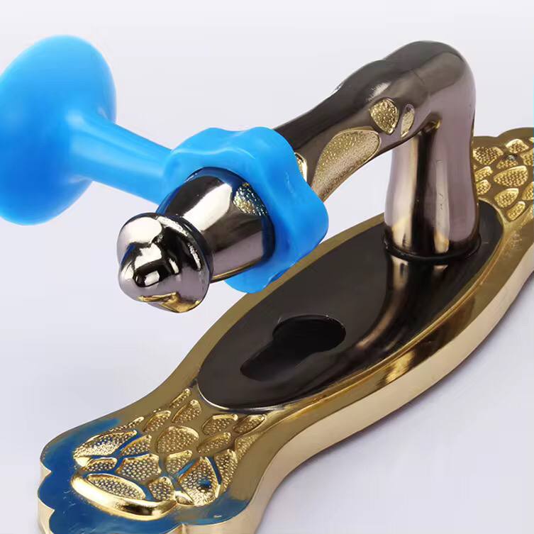 Silicone Door Handle Knob Crash Pad Wall Bumper Guard Stopper Anti Collision Protector Doors Stop