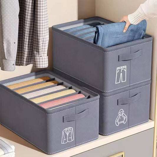 7 Grid Thicken Clothes Organizer