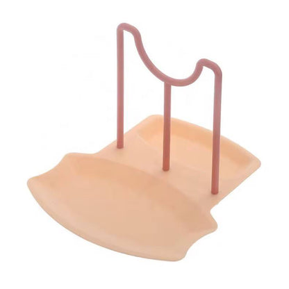 Spoon Rest and Pot Lid Holder combo