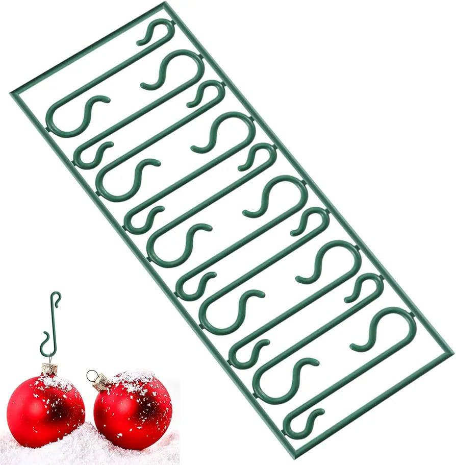 20pcs Christmas Ball Ornaments with hanging hooks