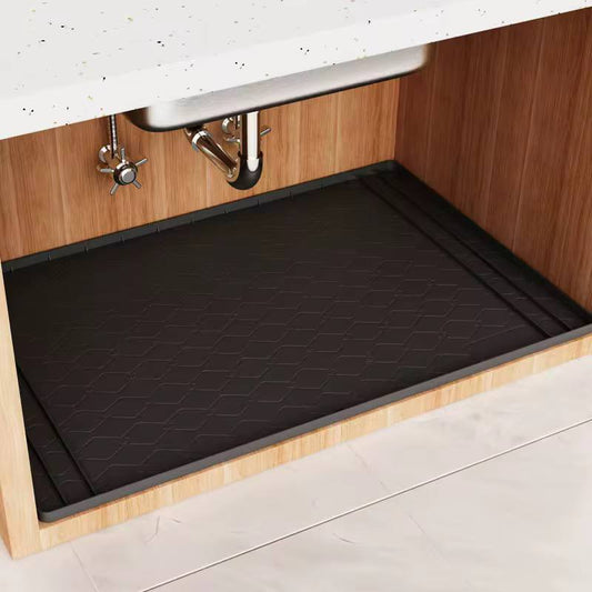 Silicone waterproof under the sink shelf mat