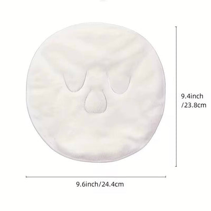 Hot compress face steam bath towel