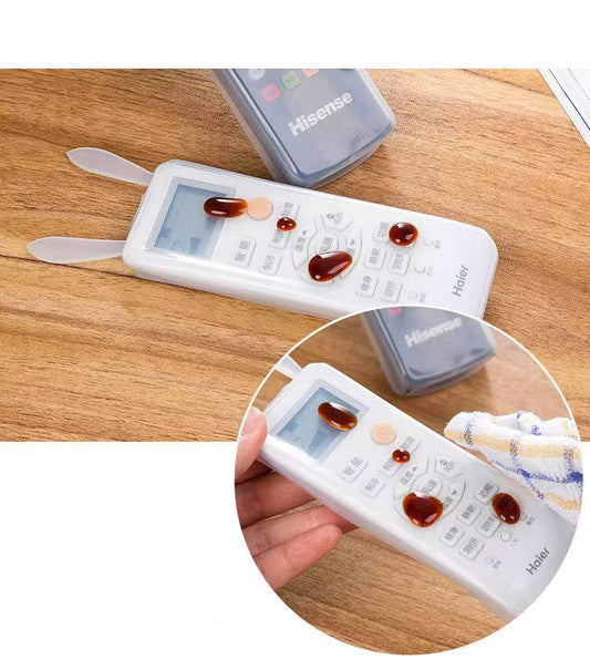 Rabbit Ears Soft Silicone Remote Control Protective Cases  Transparent Luminous Remote Control Covers
