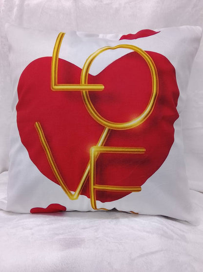 Valentine's Themed Throw Pillow Covers