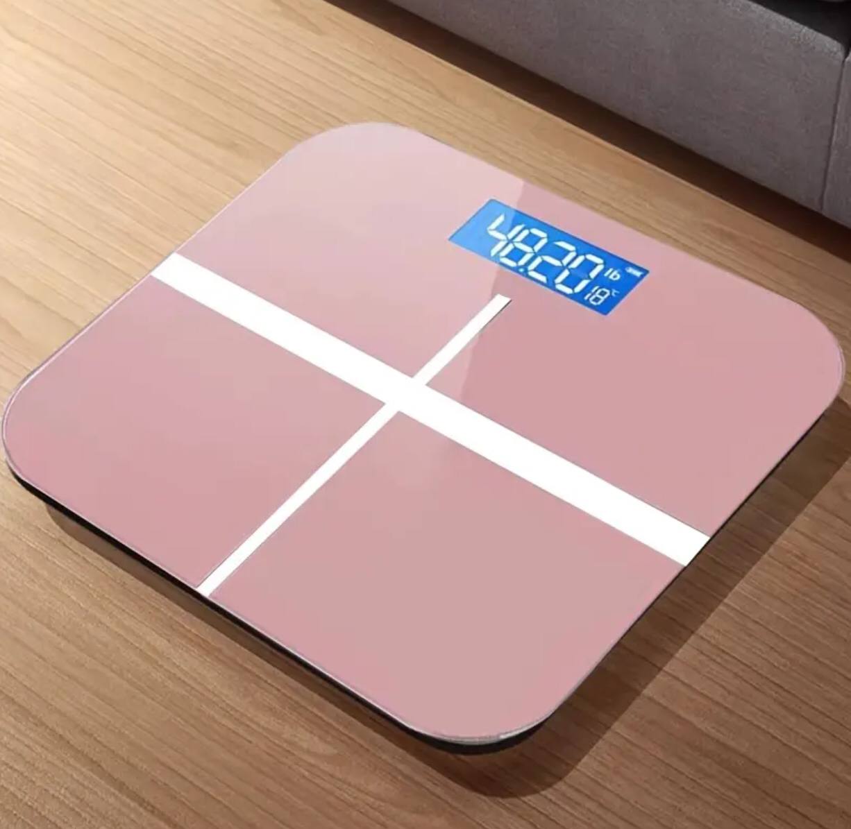 SMART DIGITAL ELECTRONIC RECHARGEABLE BODY SCALE WITH TAPE MEASURE