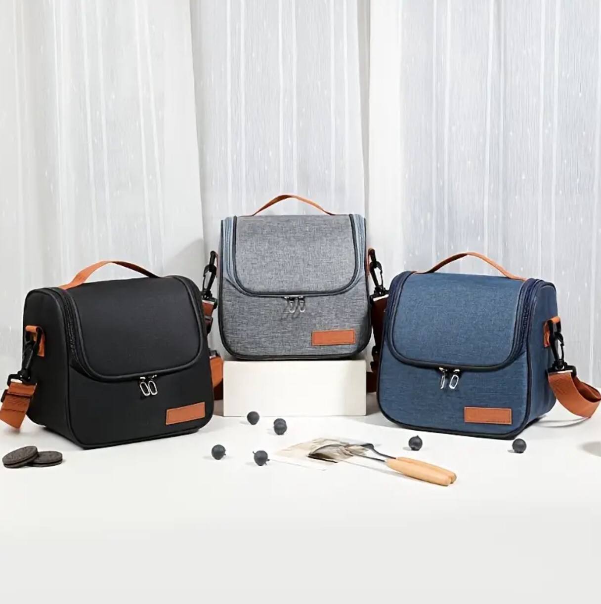 Large Capacity Classic & chic Insulated Lunch Bag