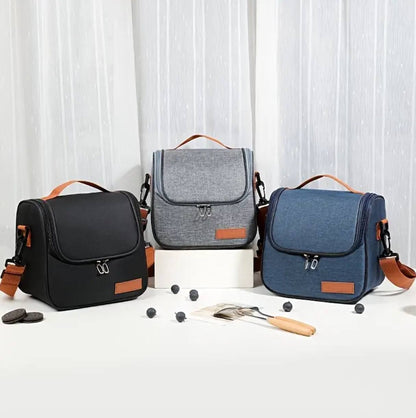 Large Capacity Classic & chic Insulated Lunch Bag