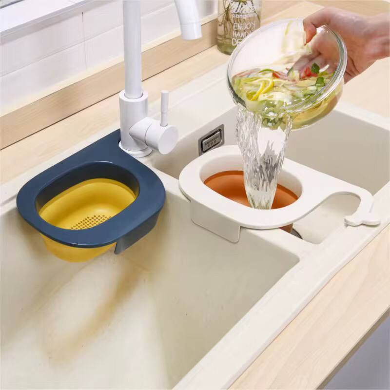 Kitchen Sink Type Foldable Hanging