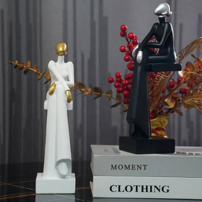 Office/home figure Modeling Resin Table Ornaments