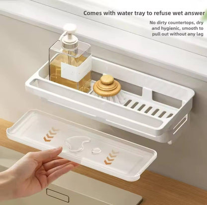 Wall-Mounted Sink Caddy Organize